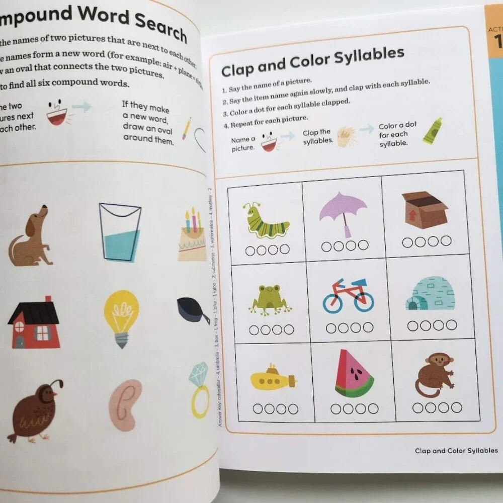 NEW Learn to Read for Kids with Dyslexia Activity Book Workbook 101 Games and Ac